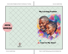 Load image into Gallery viewer, Father&#39;s Day Card - FD7
