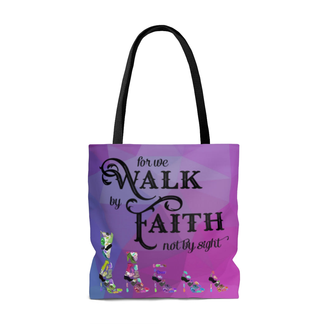 Faith Walk Tote Bag